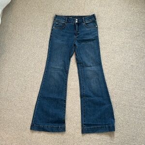 28 Pilcro by Anthropologie Wide Leg Jeans